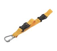 FUNOMOCYA Yellow Nylon Diving Fin Fastener with Quick-release Loop for Sturdy Scuba Mask Keeper and Fin Holder Lanyard, for Recreational and Professional Divers Underwater Exploration