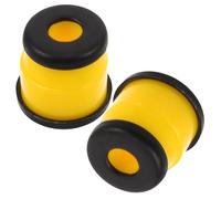 FUNOMOCYA Yellow PU Skateboard Shock Pads Set Vibration Damping Gasket for Longboard and Skateboard Trucks Independent Bushings Replacement