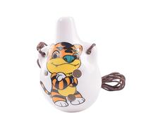 FUNOMOCYA Zodiac Ocarina Flute Music Instrument for Adults Home Decor Ornament Animal Pattern Desktop Decor Beginner to Professional
