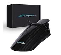 Funparts Sur Ron Rear Cushion Fender,Carbon Fiber Motorcycle Fender Mud Guard for Surron Sur Ron Light Bee X/S Segway X260 X160 Electric Dirt Bike