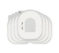 funpatch Omnipod 5 Adhesive Patches Waterproof, 30Pack Pre-cut Omnipod 5 Overlay Patches Transparent Patch for Omnipod 5 Dash Pods Premium Clear Omnipod 5 Overpatches Latex-free & Long Stay for 7 Days