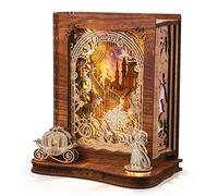 FUNPOLA Cinderella LED 3D Puzzle - DIY Storybook Lamp - 3D Wooden Puzzle Kit, Home Décor for Adults and Teens (Cinderella)