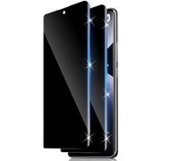 Funrae 2 Pieces Privacy Screen Protector for Xiaomi Redmi Note 14 Pro/14 Pro Plus 5G, Anti Spy Tempered Glass Film, 9H Hardness Screen Protector Anti-Scratch Anti-Spy Anti-Peeping Screen Protector