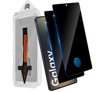 Funrae 2 x for Samsung Galaxy S25 Ultra 5G for tempered glass privacy | [Car Installation] 0 dust and bubbles, 9H hardness, shatterproof, scratch-resistant privacy glass, privacy film