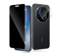 Funrae 3D Privacy Screen Protector for Honor Magic 8 Magic8 Pro for Tempered Glass with HD Camera Protection [1+1 Piece], 9H Hardness Privacy Scratch-Resistant Anti-Spy Screen Protector Anti Peeping