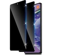 Funrae For Xiaomi Redmi Note 12 Pro Plus 5G/Note 12 Pro+ 5G for Tempered Glass Privacy Screen, Pack of 2 9H Hardness Anti-Spy Privacy Screen Protector, Full Coverage, Anti-Spy, Bubble-Free Privacy