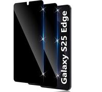 Funrae Full Screen Privacy Screen Protector for Samsung Galaxy S25 Edge / S25 Plus 5G for Tempered Glass, 9H Hardness Anti-Spy Film, Privacy Protective Glass, Anti-Spy Privacy Screen Protector [Pack