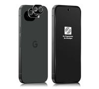 Funrae Matte Screen Protector for Google Pixel 10A 5G for Tempered Glass, Anti-Fingerprint Matte Film with Camera Protection [2+2 Pieces], 9H Hardness Protective Glass, Anti-Glare Screen Protector