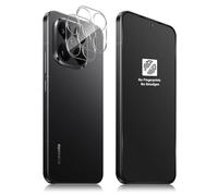 Funrae Matte Screen Protector for Xiaomi Mi 15T / 15T Pro 5G for Tempered Glass, Anti-Fingerprint Matte Film with Camera Protection [2+2 Pieces], 9H Hardness Protective Glass, Anti-Glare Screen