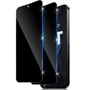 Funrae Pack of 2 Privacy Screen for Xiaomi Mi 15T Pro/15T, Anti-Spy Tempered Glass Privacy Film, 9H Privacy Film, Screen Protector, Protective Glass
