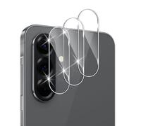 Funrae Pack of 3 Camera Protection Screen Protectors for Samsung Galaxy A56 5G for Tempered Glass Camera, Ultra Clear 9H Hardness, Scratch-Resistant Camera Protection Glass, Compatible with Mobile