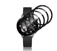 Funrae Pack of 4 Ultra Clear Screen Protectors for OnePlus Watch 3 41 mm/OPPO Watch X2 Mini for Tempered Glass, Flexible TPU Bubble-Free Anti-Scratch Screen Protector, Waterproof Film Screen Protector