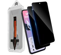 Funrae Privacy Screen Protector for Samsung Galaxy A37/A36 5G for Tempered Glass, 28° Side Protection, Anti-Spy Protective Glass, Extremely Scratch-Resistant, 9H Film, Bubble-Free [Car Installation