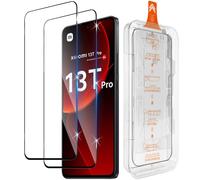 Funrae Protective Film for Xiaomi Mi 13T Pro/13T 5G | Tempered Glass 9H Anti Scratch, Anti Fingerprint Screen Protector, 0.3 mm Tactile, Bubble-Free Assembly Quick Kit, 2 Pieces