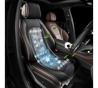 FUNRIN Car Ventilation Cushion,Car Fan Seat,3 Cooling Speeds 24 Fans 12/24V System Cooling Car Seat Cushion Anti-Sweat Universal Car Seat Covers for Summer Driving,Black,truck