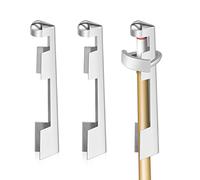 Funrous 3 Pieces Billiard Cue Clamp Pool Sticks Tip Clamp Stainless Steel Cue Stick Tip Repair Kit for Billiard Table Tips Replacement kit Accessories