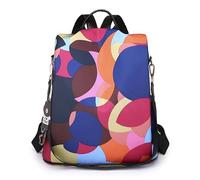 FUNSEED - Women Backpack Retro Oxford Cloth Shoulder Bag Charm Shoulder Bag, With colour, Grande