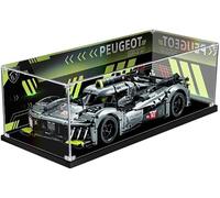 Funshake Case for Lego 42156 Technic Peugeot 9X8 24H Le Mans Hybrid Hypercar, Dust-proof Acrylic Display Case Plexiglas Acrylic Display Case (Not Included Model)
