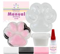 FUNSHOWCASE Cat Paw Squishy Maker Make Your Own Slime Stress Ball