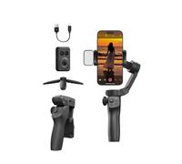 FUNSNAP Gimbal Stabilizer for iPhone, Phone Stabilizer, Portable Foldable 3-Axis Phone Gimbal with Magnetic Fill Light for Android & iPhone 17 16 15 Pro Max, Ideal for Travel Vlogging