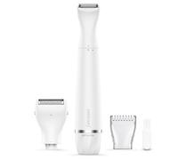 Funstant Rechargeable Bikini Trimmer for Women, 2-in-1 Precision Trimming & Foil Heads, Gentle and Safe Shaving for Pubic Hair and Intimate Areas, Type-C Charging, Cordless Electric Razor for Women