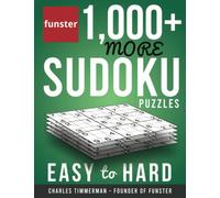 Funster 1,000+ More Sudoku Puzzles Easy to Hard: Sudoku puzzles for adults