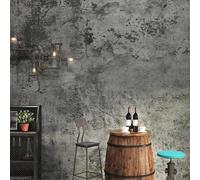 FunStick 60 cm x 5 m Furniture Film Grey Concrete Look Film for Furniture Kitchen Cabinet
