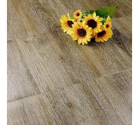 FunStick Peel and Stick Floor Tiles Beech Wood Effect Kitchen Tiles Self Adhesive Brown Floor Tile Stickers for Bathroom Vinyl Tile Self Adhesive Flooring Kitchen Hallway Wood Effect 30×30CM 5 Pcs