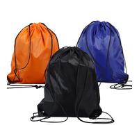 FUNSUEI 30 PCS Drawstring Backpack Bags, Breathable Portable Small Drawstring Bag for Sports Travel Yoga Gym Swim, 34x42cm