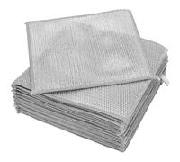 FUNSUEI 30PCS Wire Dishcloth - 20x20cm Mesh Non-Scratch Reusable Kitchen Cleaning Rags for Dishes, Sinks, Stoves