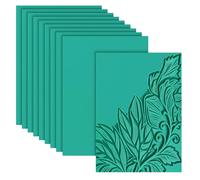 FUNSUEI Pack of 10 A5 Soft Rubber Lino Printing Kit for Carving