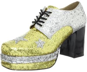 Funtasma GLAMROCK-02 SLV-Gold Glitter UK (7-8) (EU 40-41)