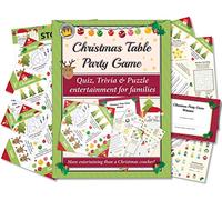 Funtastic Christmas Table Party Games: Fun quiz, trivia & puzzle activity for families, groups, xmas parties and festive party bags.