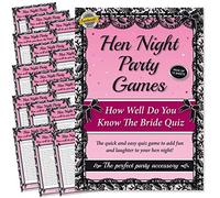 Funtastic Hen Night Party Games: How well do you know the Bride Quiz? Fun Hen do idea!