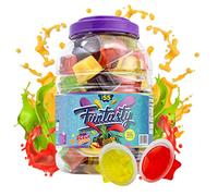 Funtasty Jelly Cups - 55 Count Jar - Assorted Fruit Candy, Vegan Friendly