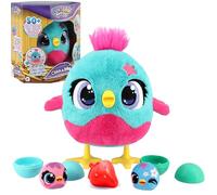 Funtasy Family Chick a Boo - Cute Interactive Electronic Kids Plush Toy Chicken - Adorable Hen with 50+ Sounds & Reactions - Feed Her, Watch Her Sing, Dance & Lay Eggs - Gifts for Girls & Boys Age 3 +