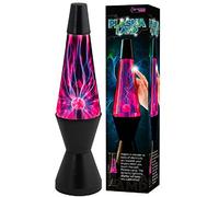 Funtime Gifts 14.5" Plasma LAMP - Touch-Activated Lightning Display, Rocket-Shaped Plasma Light, Mesmerising Light Effect, AC Powered - Fun Science Cool Gadget & Room Decor