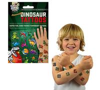 Funtime Gifts Dinosaur Tattoos - Temporary Tattoos For Kids