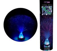 Funtime Gifts Fibre Optic Ice Lamp - Blue