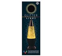 Funtime Gifts Glitter Light Colour Changing Liquid Filled Lamp with USB, Acrylic, White