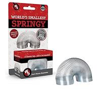 Funtime Gifts 10640 World's Smallest Springy Metal Spring, Silver, One Size