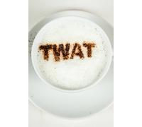 Funtime Gifts Offensive Coffee & Cake Stencils Multi One Size