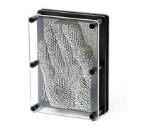 Funtime Gifts Pin Art 3D Pin Sculpture Silver, One Size, ET7547