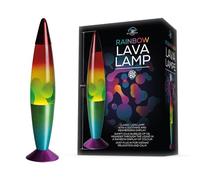 Funtime Gifts Rainbow Molten Flow Lamp - Classic Glow with a Colourful Twist!