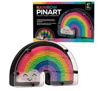 Funtime Gifts RAINBOW PIN ART - 3D Impression Sculpture Toy for Kids, Teens, and Adults - Tactile Sensory Toy for Stress Relief, Desk Accessories, and Creative Fun