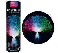 Funtime Gifts Science Museum Fibre Optic LAMP - Mesmerising Light Display with Colour-Changing LED Base - Home & Office Mood Light - Relaxing & Educational, Battery Powered