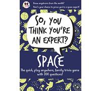 Funtime Gifts So You Think You're an Expert: Space, quiz game, children's trivia