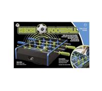 Funtime Gifts Table 20 Inch Mini Football game in Neon Colours, Wood, 20"