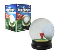 Funtime Gifts TEE OFF GOLF GLOBE PUZZLE - Fun Desk Golf Game & Executive Toy - Challenging Mini Golf Puzzle Gift - Glass Dome 10cm