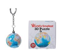 Funtime Gifts World’s Smallest 3D Earth Globe Puzzle Keyring (Designs Vary)